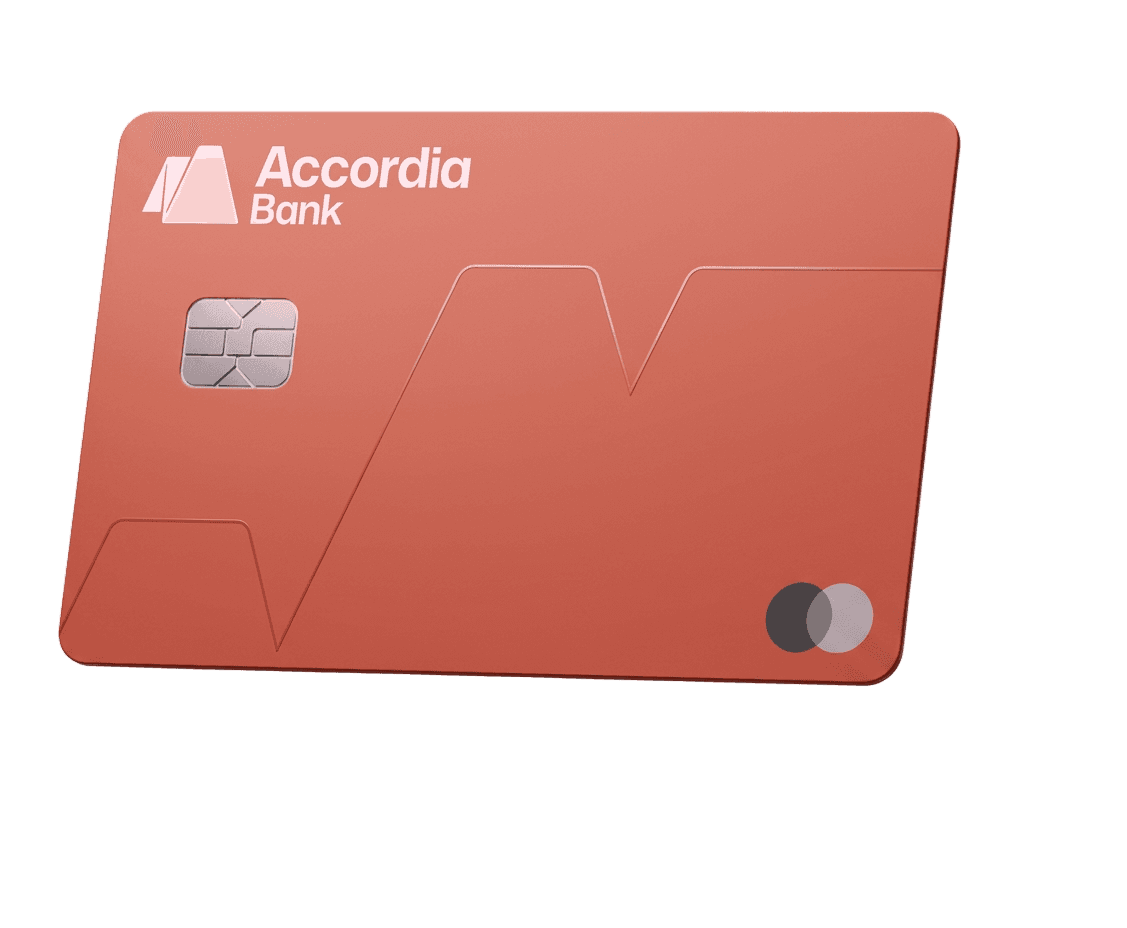 Accordia Bank coral credit card